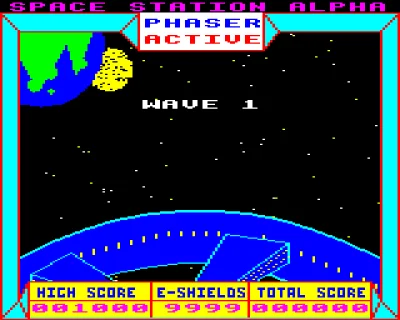 Space Station Alpha box art
