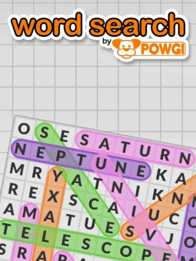 Word Search by Powgi box art
