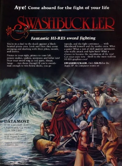 Swashbuckler box art