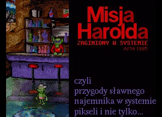 Misja Harolda - Zaginiony W Systemie box art