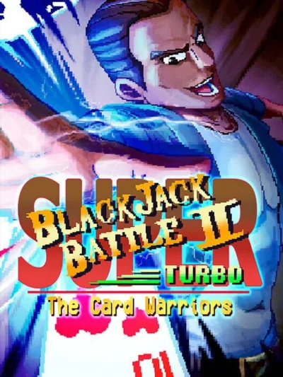 Super Blackjack Battle 2 Turbo Edition - The Card Warriors box art