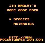 Jim Bagley's NGPC Game Pack box art