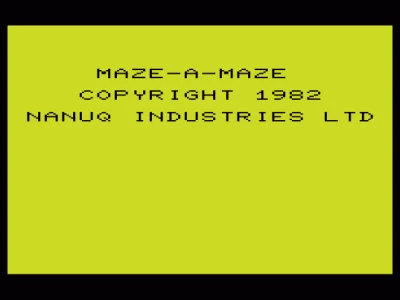 Maze Amaze box art