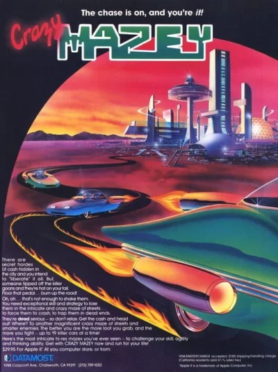 Crazy Mazey box art