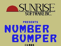 Number Bumper box art
