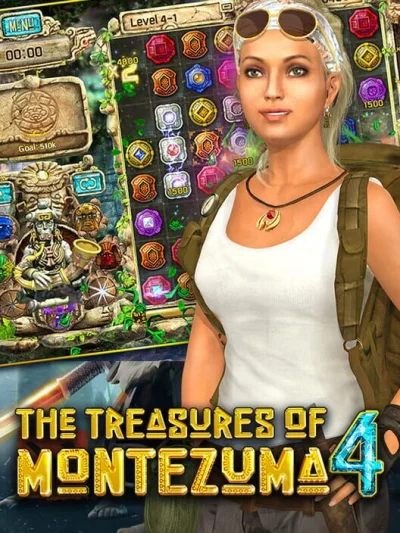 The Treasures of Montezuma 4 box art