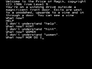 Price Of Magic, The box art