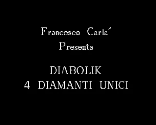 Diabolik 07 - 4 Diamanti Unici box art
