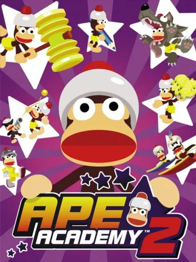 Piposaru Academia 2 - Aiai Sarugee Janken Battle! box art