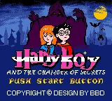 Harry Boy and The Chamber Of Secrets box art