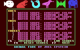 Animal Fare box art