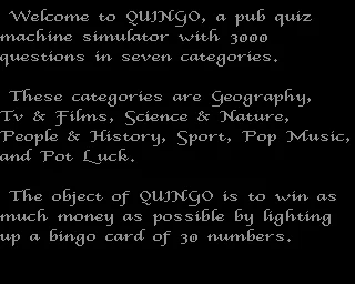 Quingo box art