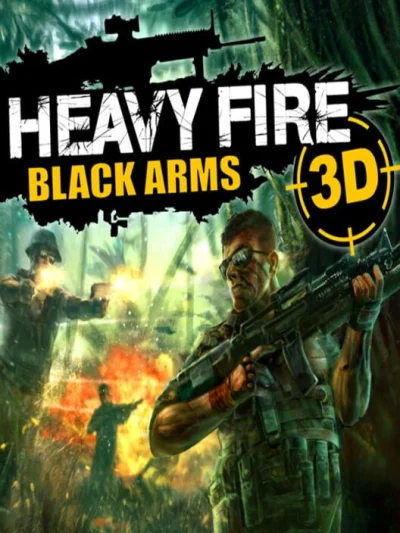 Heavy Fire: Black Arms 3D box art