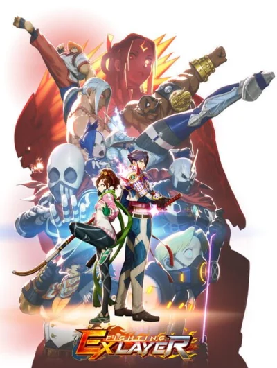 Fighting EX Layer box art