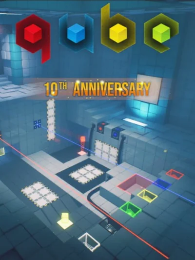 Q.U.B.E. 10th Anniversary box art