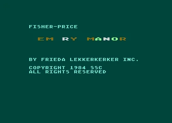 Memory Manor box art