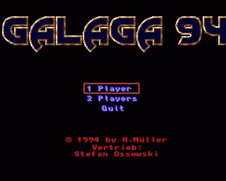 Galaga 94 box art