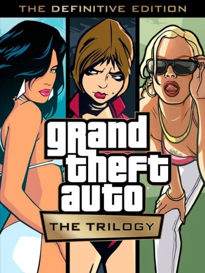 Grand Theft Auto: The Trilogy - The Definitive Edition box art