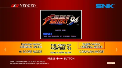 Aca Neogeo The King Of Fighters '94 box art