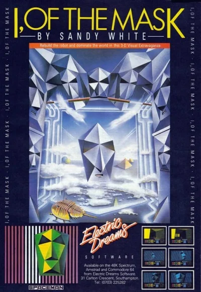 I, of the Mask box art