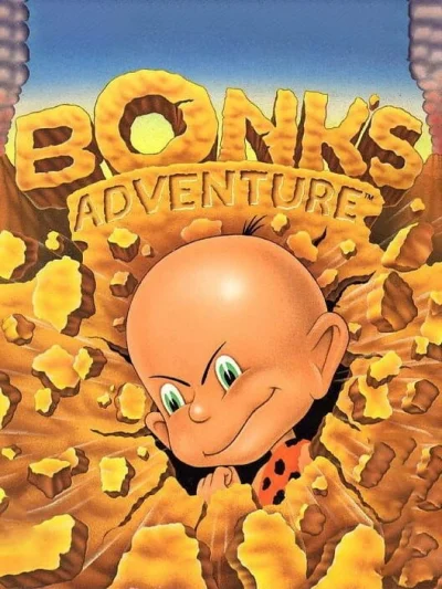 Bonk's Adventure box art