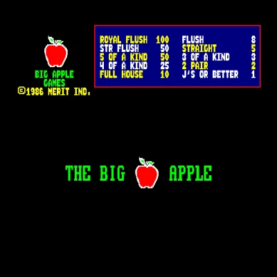 Big Apple, The box art