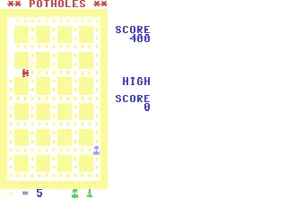 Potholes box art