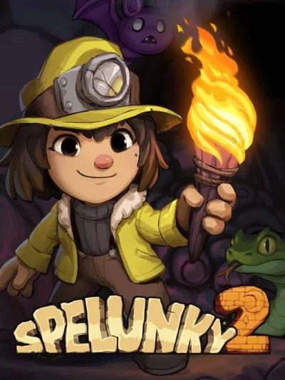 Spelunky 2 box art