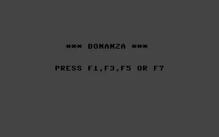 Bonanza box art
