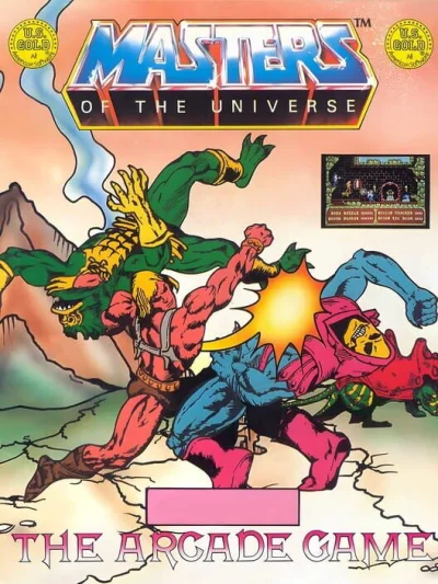 Masters of the Universe: The Arcade Game box art