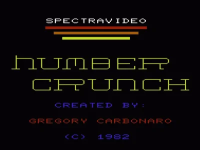 Number Crunch box art