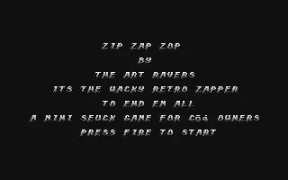 Zip Zap Zop box art