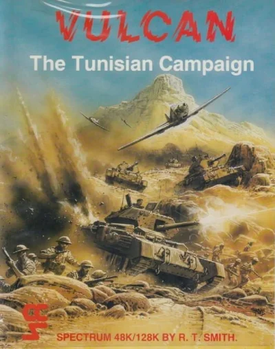 Vulcan: The Tunisian Campaign box art