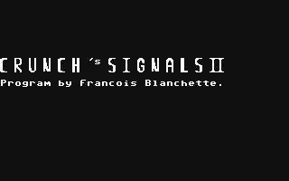 Crunch's Signals II box art