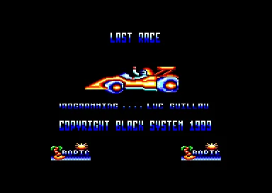 Last Race, The box art
