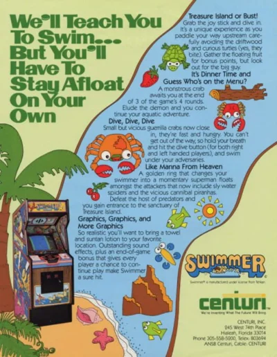 Swimmer box art