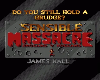 Sensible Massacre - England v Holland box art