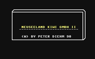 Neuseeland Kiwi GmbH II box art