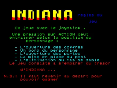 Indiana box art