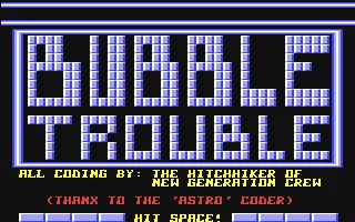 Bubble Trouble box art