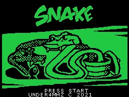 Snake box art