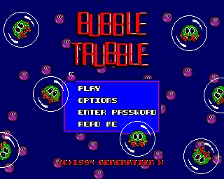 Bubble Trubble box art