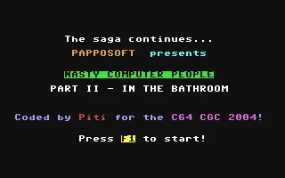 Nasty Computer People 2 - In The Bathroom box art