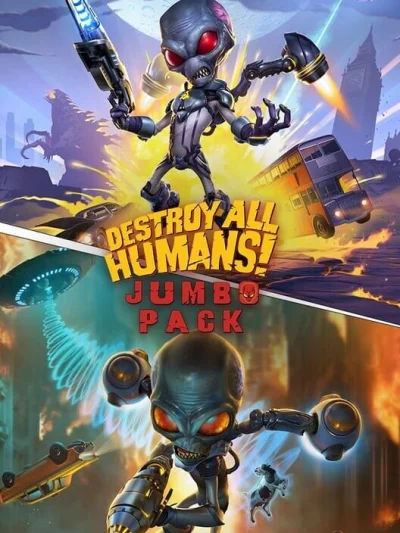 Destroy All Humans!: Jumbo Pack box art