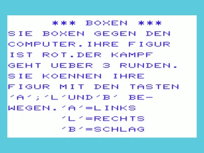 Boxkampf box art