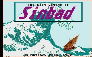 Last Voyage Of Sinbad, The box art
