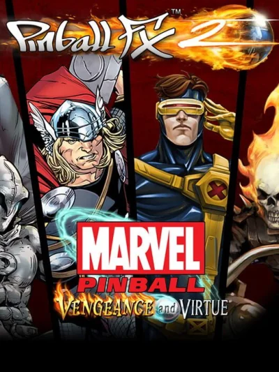 Zen Pinball 2 - Marvel Pinball Vengeance and Virtue box art