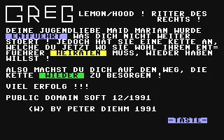 Greg Lemon/Hood : Ritter des Rechts box art