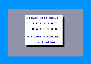 Serpent Madness box art