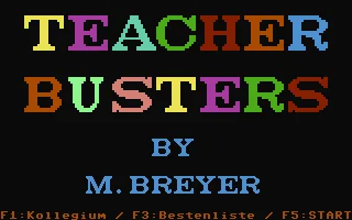Teacher Busters box art